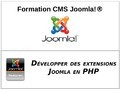 Formation Développer des extensions Joomla en PHP
